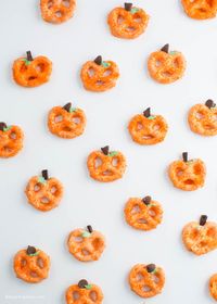 Chocolate Covered Pretzel Pumpkins – a quick, easy, and delicious fall snack! Three ingredients and 10 minutes is all you need to make these adorable pretzel pumpkins! One of my favorite treats is chocolate covered pretzels. We thought it would be fun to make a pumpkin version for fall/Thanksgiving. My kids loved helping me with …