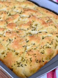 No Knead Focaccia Bread (Authentic Italian Recipe!)