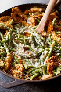 Creamy Green Bean Casserole from Scratch