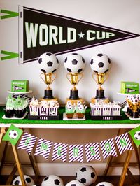 Calling all soccer fans! You are going to love our Wold Cup Soccer Party! Check out all the fun sports party supplies at Oriental Trading today.