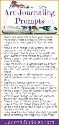 44 Fun Art Journaling Ideas and Prompts • JournalBuddies.com