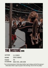 #Offcampusseries #Offcampus #BriarU #Themistake #Graceivers #Johnlogan #Sportsnovel #Sportsromance #Hockey #Hockeyboys #Booktok #TBR #paris