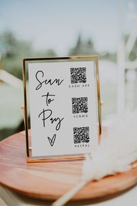 Scan to Pay Sign Printable QR Code Sign Template Customer QR - Etsy Canada