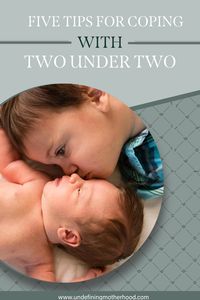 Does the idea of having two kids under the age of two make you feel overwhelmed? If so, you aren't alone! If you're expecting a baby and already have a toddler, you will want to reach this guide we've compiled for surviving two under two! #baby #newborn #toddler