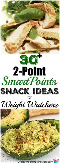 Huge list of 2 Point SmartPoints Snack Ideas for Weight Watchers will help keep you on track. These Weight Watchers snack ideas are perfect to keep binge eating at bay.