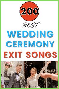 Finding the perfect music for your wedding recessional just got easier! Explore our handpicked selection of 200 best wedding ceremony recessional songs that will add a beautiful touch to your big day.