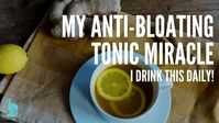 My Anti-Bloating Tonic - I drink this daily! {VLOG} - the remote yogi