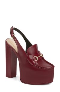 Gucci Horsebit Platform Slingback Loafer Pump available at #Nordstrom