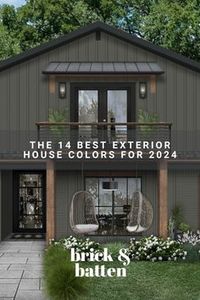 We're excited to present our list of the best exterior house colors for 2024. Whether you desire something dark and moody or light and bright, there’s a designer-approved hue here for everyone. View the full list and let us know which color is your favorite: https://bit.ly/3R3XXux