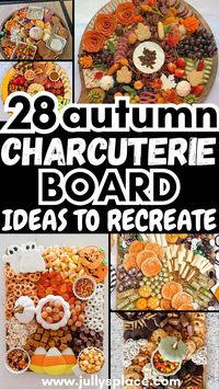 Create stunning seasonal spreads with fall charcuterie board ideas that showcase autumn's bounty. Explore a variety of fall charcuterie boards featuring seasonal fruits, nuts, and cheeses. Design the perfect Thanksgiving charcuterie board to impress your guests with a mix of sweet and savory flavors. Incorporate autumn elements like pumpkins, apples, and dried fruits to enhance the seasonal appeal. From rustic to elegant, these fall boards can be customized to suit any fall gathering!