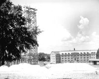 Florida Memory - Construction of the men's dorm at Florida Agricultural and Mechanical College for Negroes - Tallahassee, Florida