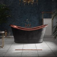 black baths|freestanding bath|copper bath|black freestanding bath