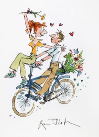 A Bycicle Made for Two by Quentin Blake