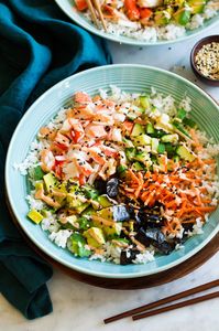 California Roll Sushi Bowls