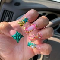 #nails #nailart #nailtech #nailsoftheday #nail2inspire #nailsart #nailsofinstagram #naildesign #summernails