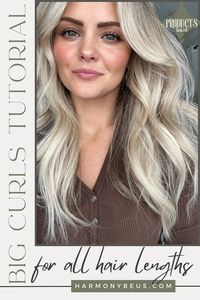 Check out this tutorial on how I achieve big hair curls. I'll walk you through the steps, products, and styling tools I use. Check it on today to be on trend with this popular look!