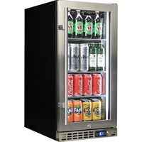 Schmick Glass Door Under Bench Stainless Steel Bar Fridge With Quality Parts And Quiet Operation