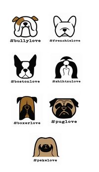 French bulldog Vinyl-Sticker-Aufkleber von SmooshfaceUnited