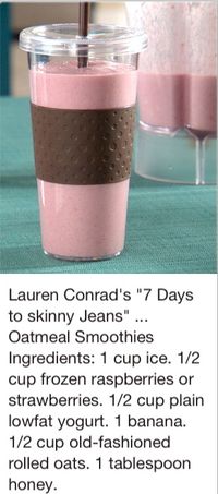 Seven days to Skinny Smoothie