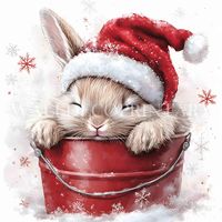 𝗗𝗲𝘀𝗰𝗿𝗶𝗽𝘁𝗶𝗼𝗻: Introducing the Christmas Rabbit in a Bucket Wearing Santa's Hat Clipart Bundle, a beautiful collection of 10 high-quality watercolor JPGs that are perfect for your digital crafting projects. Each image has a minimum size of 4096 x 4096 pixels (300 DPI) and is on a solid mostly white background. This set includes exclusive artwork that you won't find anywhere else, making it unique and special. ⭐ 𝗕𝗨𝗬 𝟭 𝗮𝗻𝗱 𝗴𝗲𝘁 𝟮𝟮 𝗙𝗥𝗘𝗘 𝗛𝗮𝗹𝗹𝗼𝘄𝗲𝗲𝗻 𝗮𝗻𝗱 𝗖𝗵𝗿𝗶𝘀𝘁