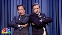 Jimmy Fallon and Justin Timberlake Perform 'History of Rap 5' on 'The Tonight Show'