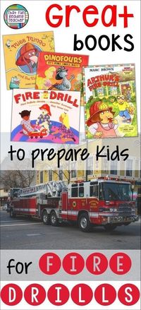 Stories are a great tool for preparing children for upcoming experiences. Reading about relatable characters practicing for a fire drill allows kids a few risk-free practice-runs in someone else body before having to try doing it themselves! Here are four great selections for our youngest students!