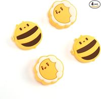 Amazon.com: GeekShare Cute Silicone Joycon Thumb Grip Caps, Joystick Cover Compatible with Nintendo Switch/OLED/Switch Lite,4PCS - Sunflower & Bee : Video Games