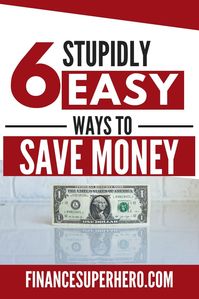 These 6 easy ways to save money are genius! They totally helped us cut our budget in ways we didn't think of before.