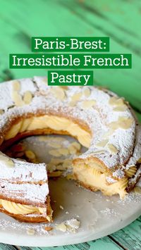 50min · 10 servings     Ingredients:  For the Pastry Cream:  • 250 milliliters of skim milk  • 3 egg yolks  • 50 grams sugar  • 1 tablespoon flour  • 1 tablespoon cornstarch  • 185 grams butter  • 1 teaspoon vanilla bean paste  • Sea salt  For the Choux Pastry:  • 1 cup water  • 1/2 cup (1 stick) unsalted butter, cut into small pieces  • 1 teaspoon sugar  • 1/2 teaspoon salt  • 220 grams all-purpose flour  • 4 egg + 1 egg white  • Powdered sugar to dust  • Flaked almonds to sprinkle  • Milk to brush (any type will work)  Instructions:  For the Pastry Cream:  • In a large mixing bowl, mix the yolks, vanilla bean paste and the sugar and whisk until well combined and the mixture lightens in color.  • Add the corn flour and plain flour and stir until mixture is smooth.  • Add 1/3 of the hot mi