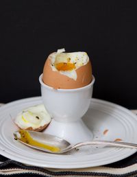 The perfect soft-boiled egg... I loved these when I was small.