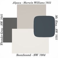 Alpaca paint color SW 7022 by Sherwin-Williams. View interior and exterior paint colors and color palettes. Get design inspiration for painting projects.