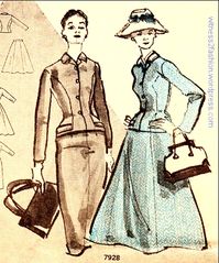 Big Pockets, Big Hips, Tiny Waists in the 1950s | witness2fashion