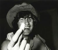 famous middle finger photo by salmieri