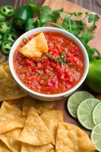 This quick and easy Roasted Cherry Tomato Salsa is fresh, flavorful, and super simple to make! It's great fresh and awesome the next day too!