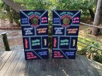 Neon Drinking Game Cornhole Board Wraps, Corn Hole Board WRAPS ONLY Skins Decals Laminated, Cornhole Boards, Cornhole Decal, Bags - Etsy