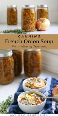 Canning French Onion Soup