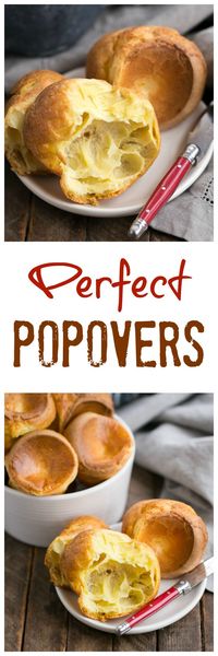 Perfect Popovers from Dorie Greenspan @lizzydo