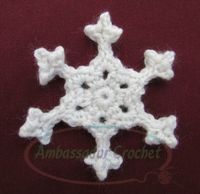 Snappy Snowflake - free pattern by Ambassador Crochet