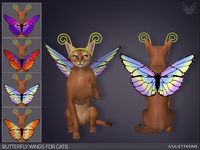 feyona's Butterfly Wings For Cats