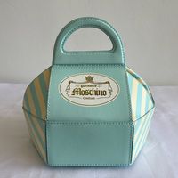 We Do Not Trade, Low-Ball Offers Will Be Ignored & Blocked *Beautiful & Unique Collectible Deadstock Piece* Same Day Shipping! Moschino Couture Light Blue Little Cake Box Leather Handbag "Patisserie Couture" French Pastry Aw2020 Marie Antoinette Collection By Jeremy Scott Msrp $1,085 + Tax! Rare And Highly Sought After Collector's Item Sold Out Everywhere And Impossible To Get! Super Rare And Super Cute! 100% Authentic!!! Condition: Brand New With Tags, Moschino Dust Bag Included Color: Light Bl