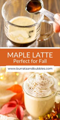 Turn your kitchen into your very own coffee shop with this homemade maple latte! Made with real maple syrup for a rich, decadent flavor, this fall latte comes together with just three ingredients, and you don't need any fancy equipment. In only minutes, you can have a delicious latte that tastes like it came from a barista. Get excited, fellow coffee lovers. This is the fall-inspired latte you'll want to sip on all season long.