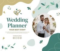 Hand-drawn Best Event Wedding Planner Facebook Post