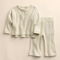 Kids 4-12 Little Co. by Lauren Conrad Organic Relaxed Top & Wide Leg Pants Set