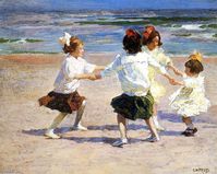 Edward Henry Potthast "Ring Around the Rosy", no date