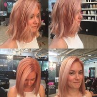 Give me give me rose gold hurrr #rosegoldhair #iwantiwant #needachangesobad