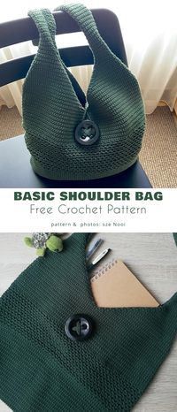 Fashionable Shoulder Bags - Free Crochet Patterns