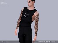 The Sims Resource - Tattoo-random sleeve n1