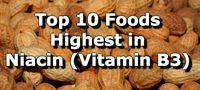 Top 10 Foods Highest in Vitamin B3 (Niacin)