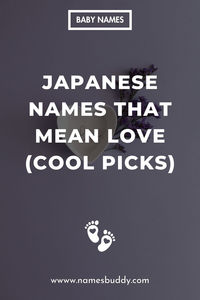 Dive into the enchanting world of Japanese culture with these captivating names that mean 'love'!