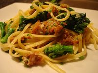 Mary Ellen's Cooking Creations: Pasta with Sausage and Broccoli Rabe